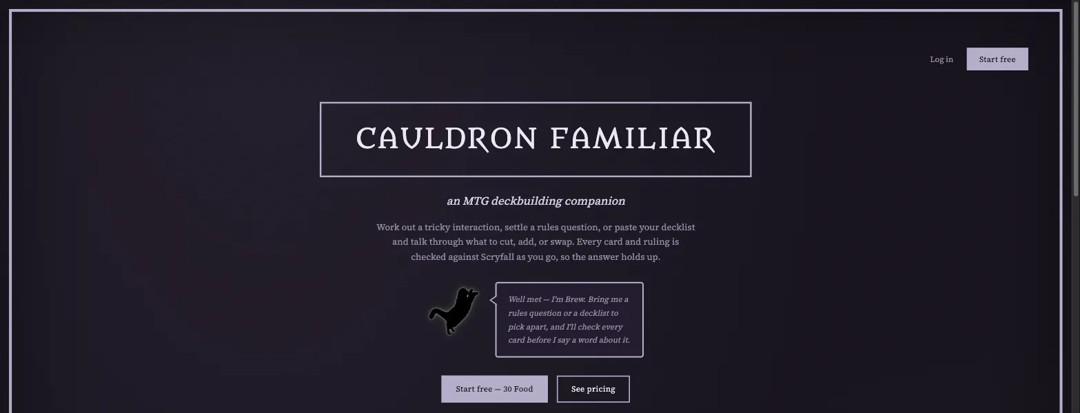 Cauldron Familiar screenshot